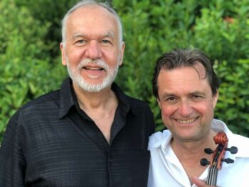 Joerg Widmoser mit Steve Rudoph